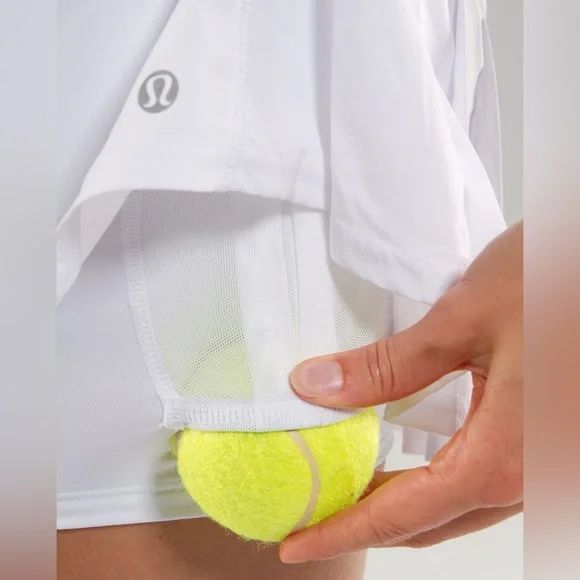 Lululemon Run: Pace Setter Skirt White Size 6 Regular First Edition - Picture 2 of 12